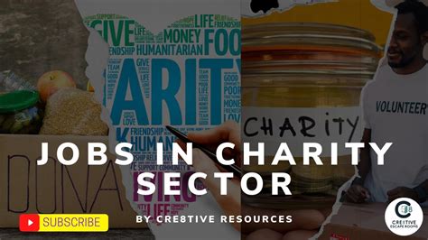 job vacancies in charity sector.